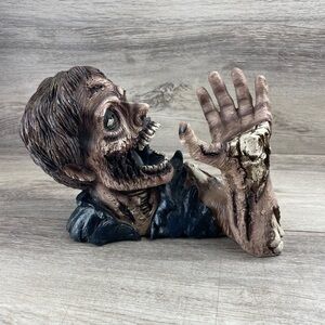 Ebros Spooky Walking Undead Zombie Drinking Wine Bottle Holder